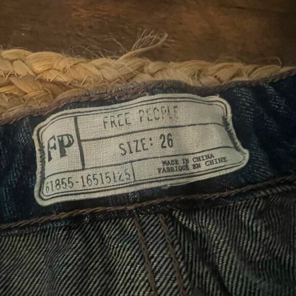 Free People Lacey Denim Cutoff Shorts - Picture 2 of 4